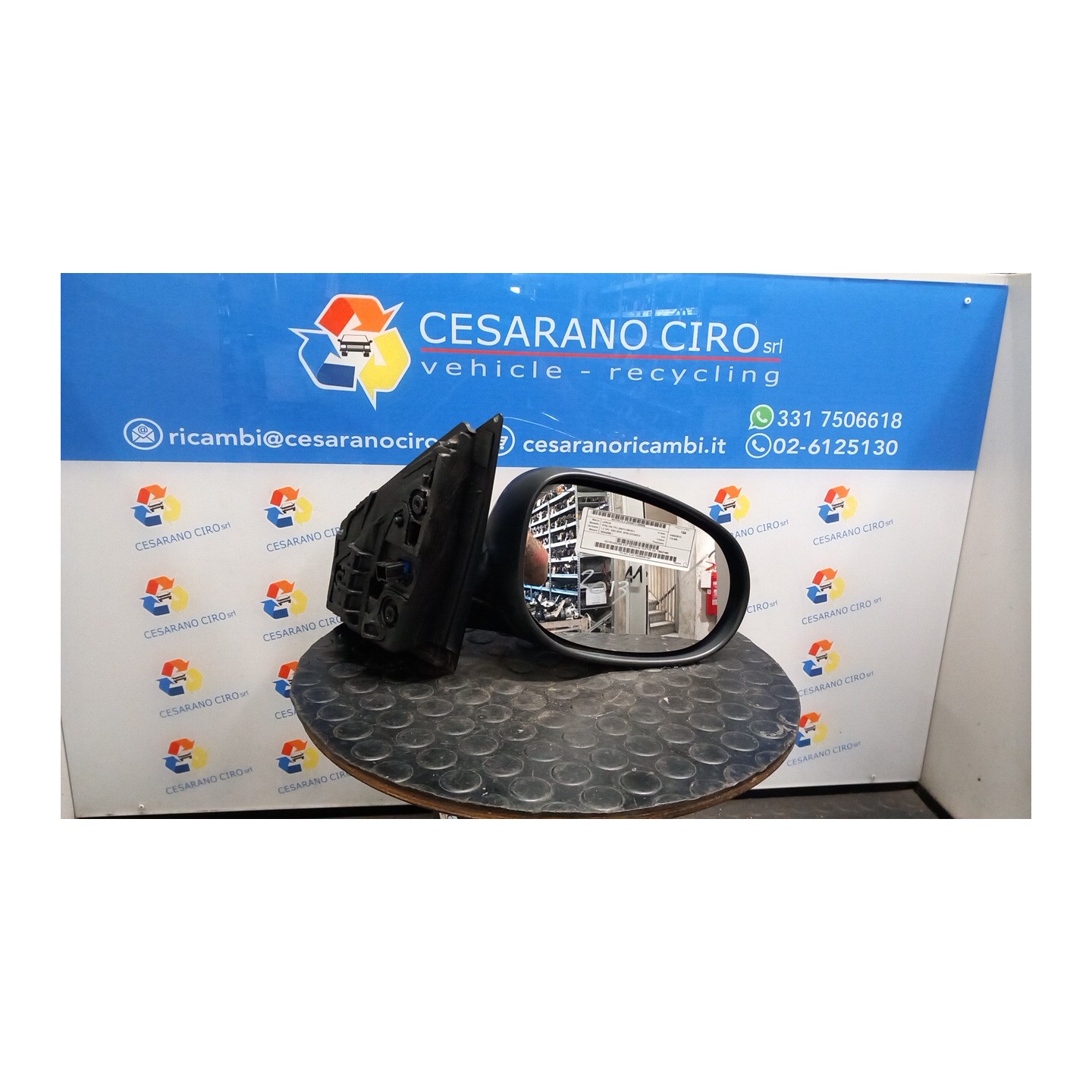 RETROVISORE EST. REGOLAZ. ELETTR. DX. 005 LANCIA YPSILON (TK) (04/11-06/16) 169A4000 735531885