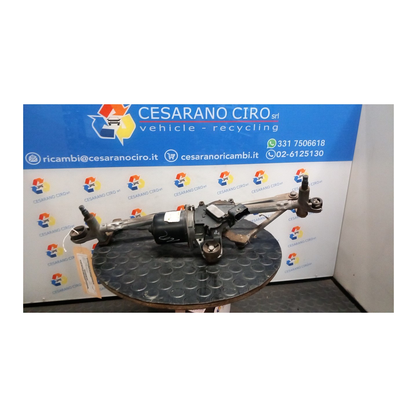 MECCANISMO TERGIPARABREZZA CON MOTOR 006 CITROEN C3 2A SERIE (09/05-11/10) 8HZ 6401F4