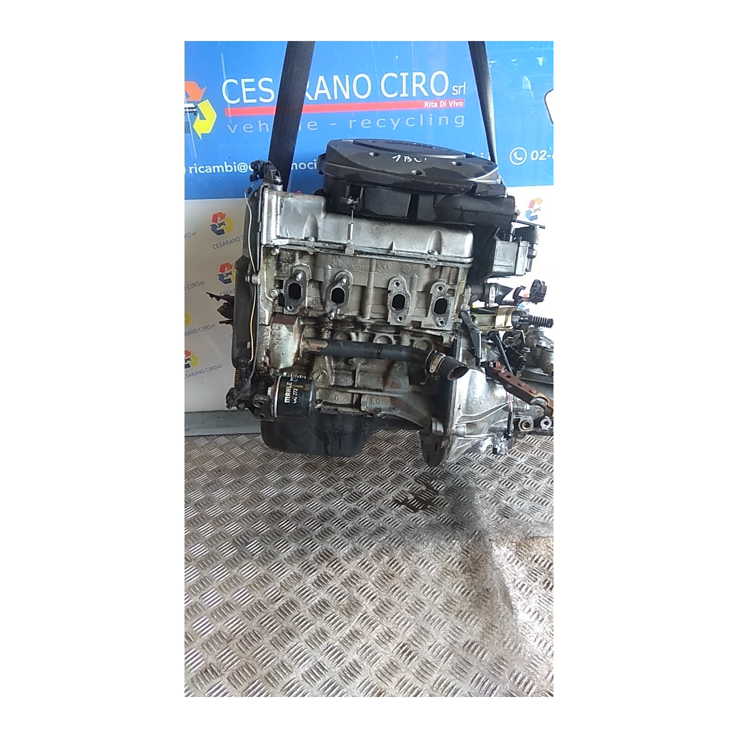 MOTORE SEMICOMPL. 039 FIAT SEICENTO (1E) (02/98-07/05) 187A1000 71718388