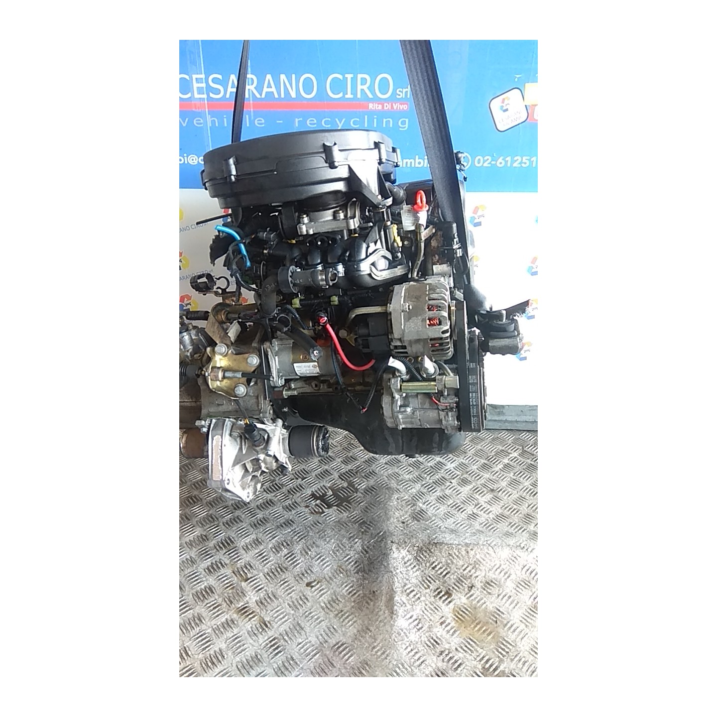 MOTORE SEMICOMPL. 039 FIAT SEICENTO (1E) (02/98-07/05) 187A1000 71718388
