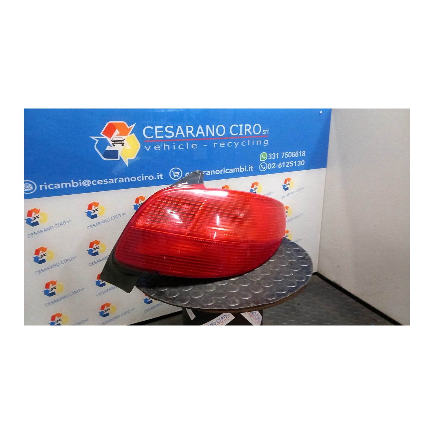 FANALE POST. DX. 044 PEUGEOT 206 (09/98-06/09) 8HX 6351S0