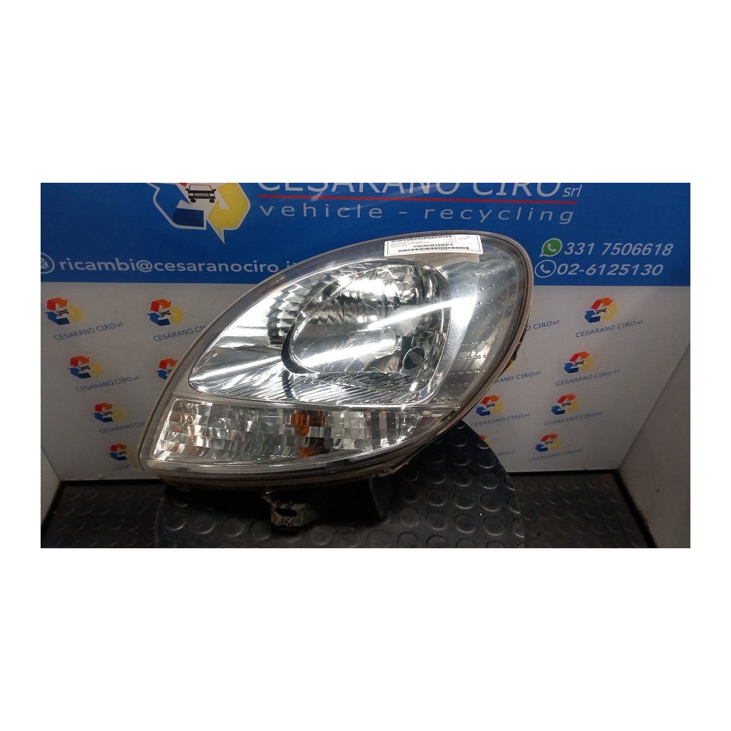 PROIETTORE SX. 050 RENAULT KANGOO (04/03-03/09) K9KW7 260603883R