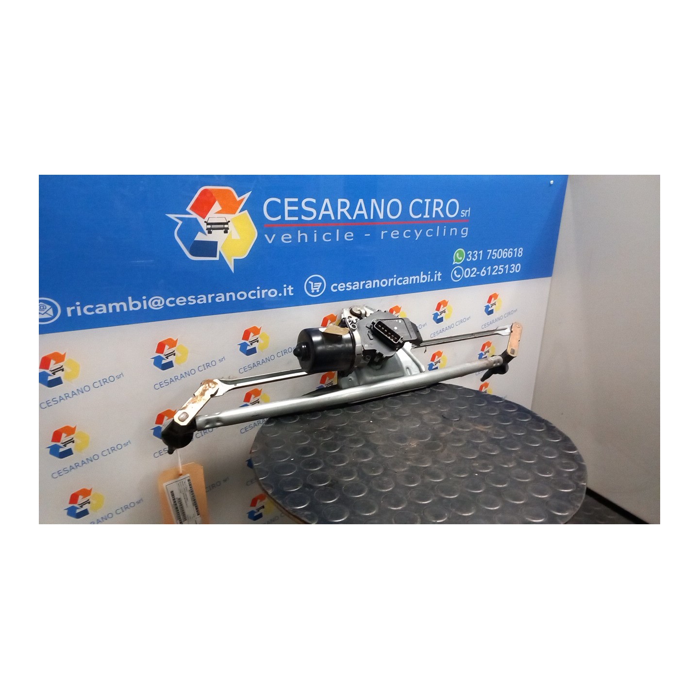 MOTORINO TERGIPARABREZZA 051 RENAULT KANGOO (04/03-03/09) K9KW7 7701207957