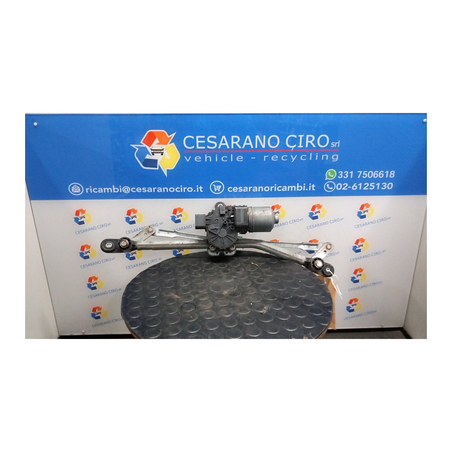 MECCANISMO TERGIPARABREZZA CON MOTORINO 064 ALFA ROMEO 159 (X3/X9) (07/05-06/13) 939B5000 60694874