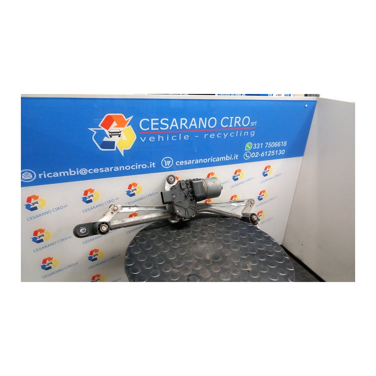 MECCANISMO TERGIPARABREZZA CON MOTORINO 064 ALFA ROMEO 159 (X3/X9) (07/05-06/13) 939B5000 60694874