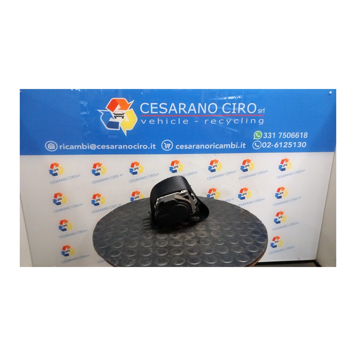 CINTURA DI SICUREZZA ANT. SX. 092 ALFA ROMEO 159 (X3/X9) (07/05-06/13) 939B5000 156063746