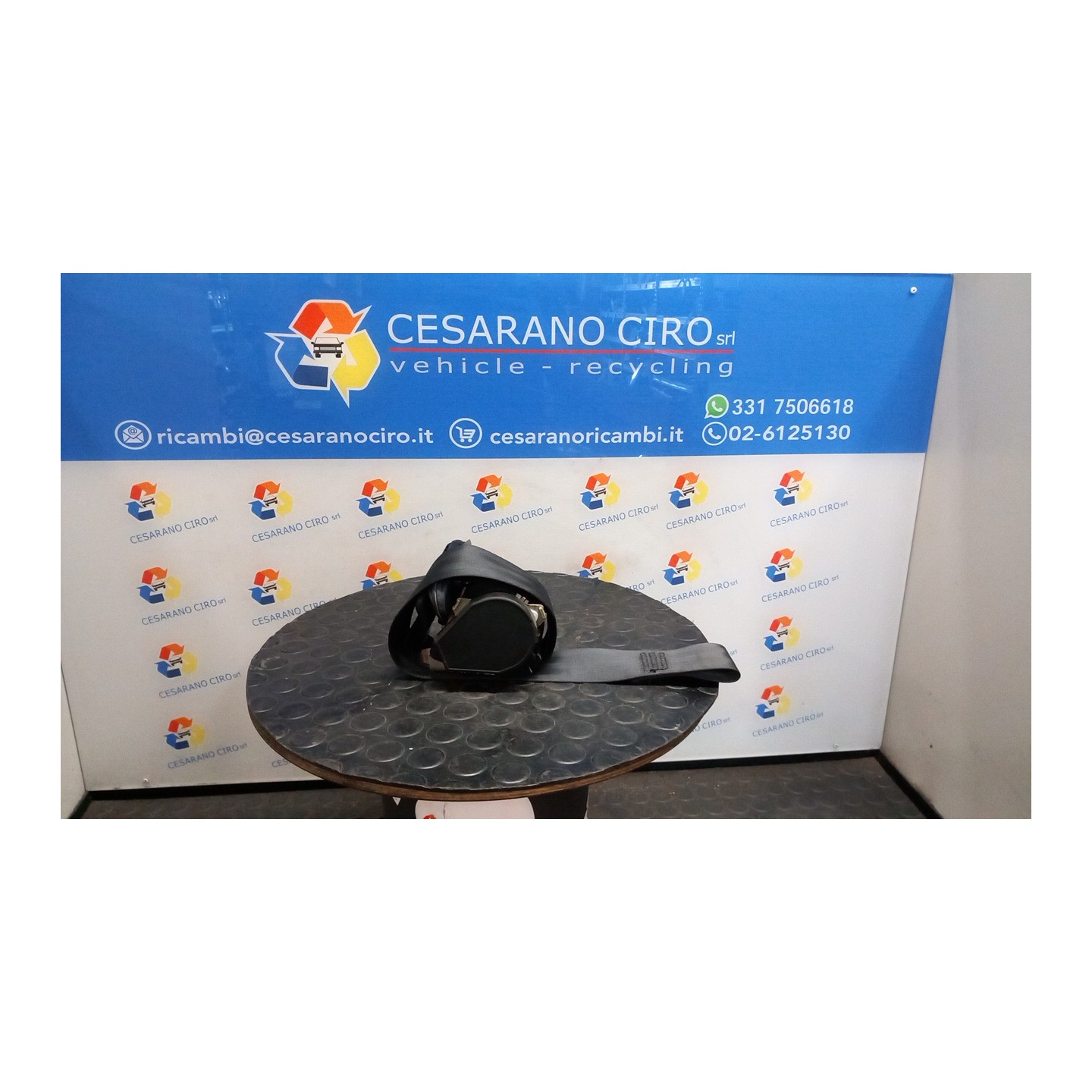 CINTURA DI SICUREZZA ANT. DX. 096 CITROEN SAXO (09/99-02/04) HFX 8973X7
