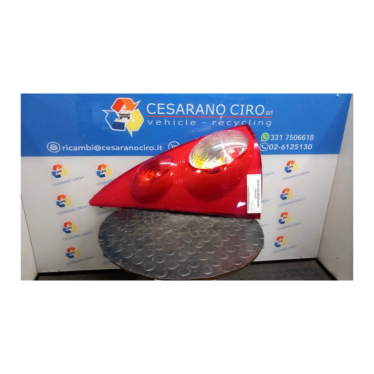 FANALE POST. SX. 005 PEUGEOT 107 (06/05-) 1KR 6350X6