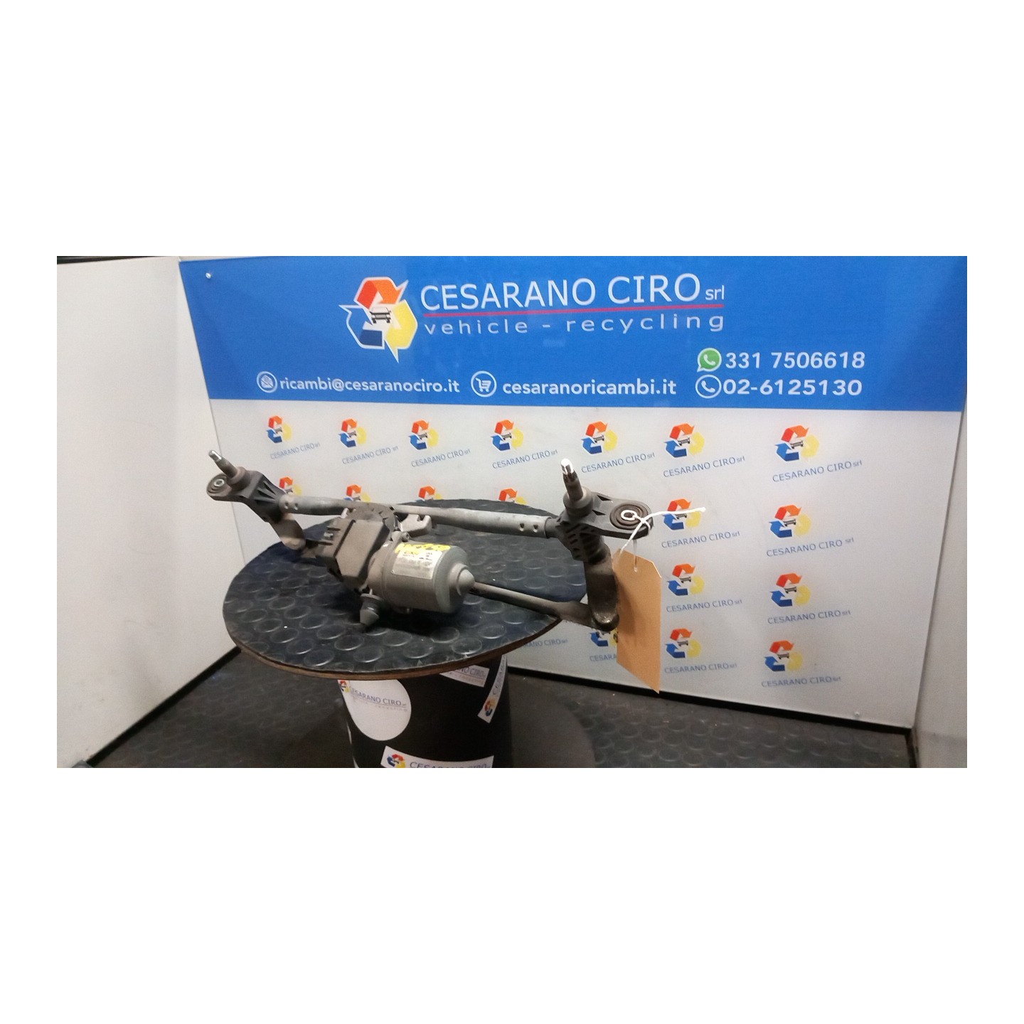 MECCANISMO TERGIPARABREZZA CON MOTORINO 013 FIAT BRAVO (3Y) (12/09-) 198A2000 51757840