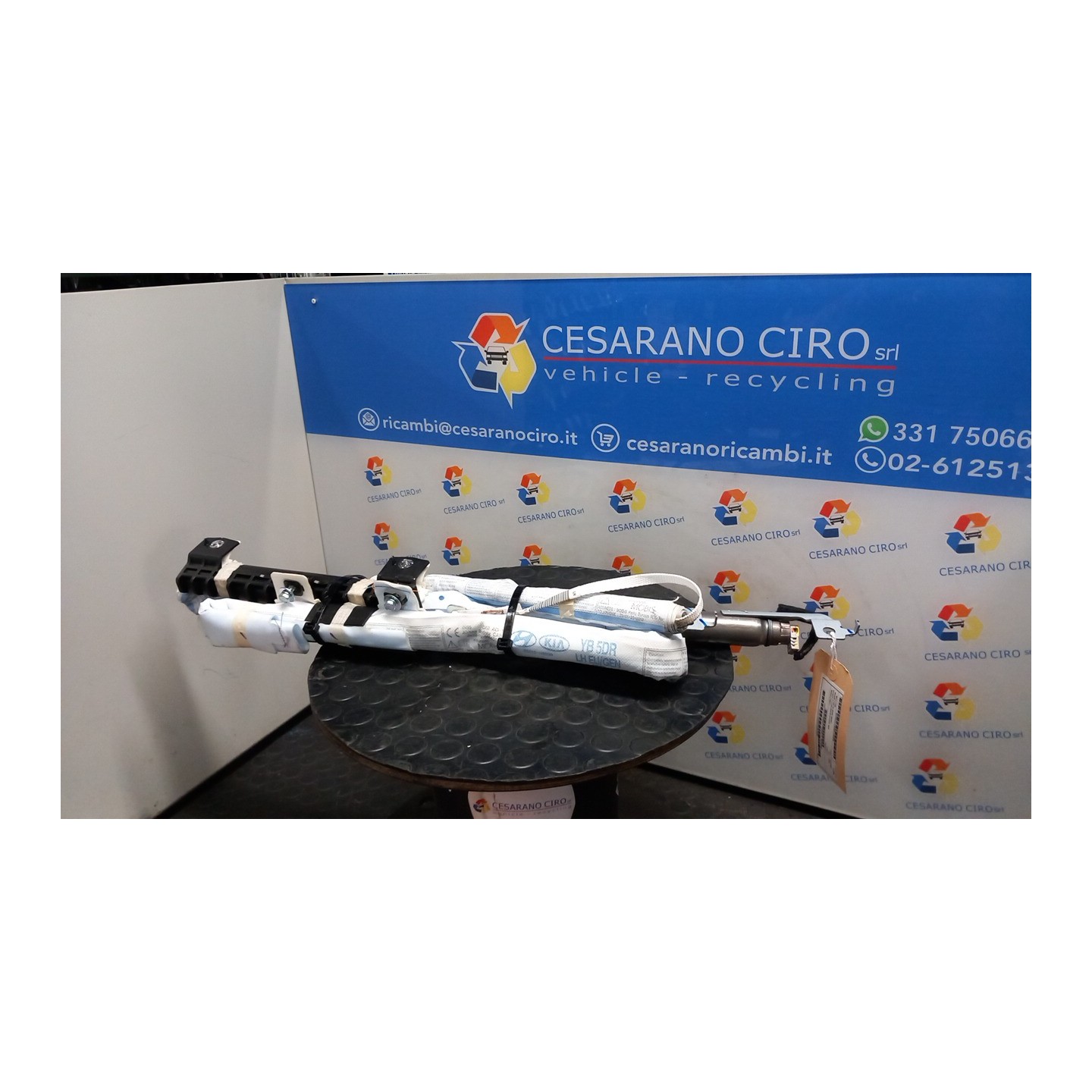 DISPOSITIVO AIRBAG A TENDINA SX. 026 KIA RIO 4A SERIE (09/20-) G4LF 85010H8000