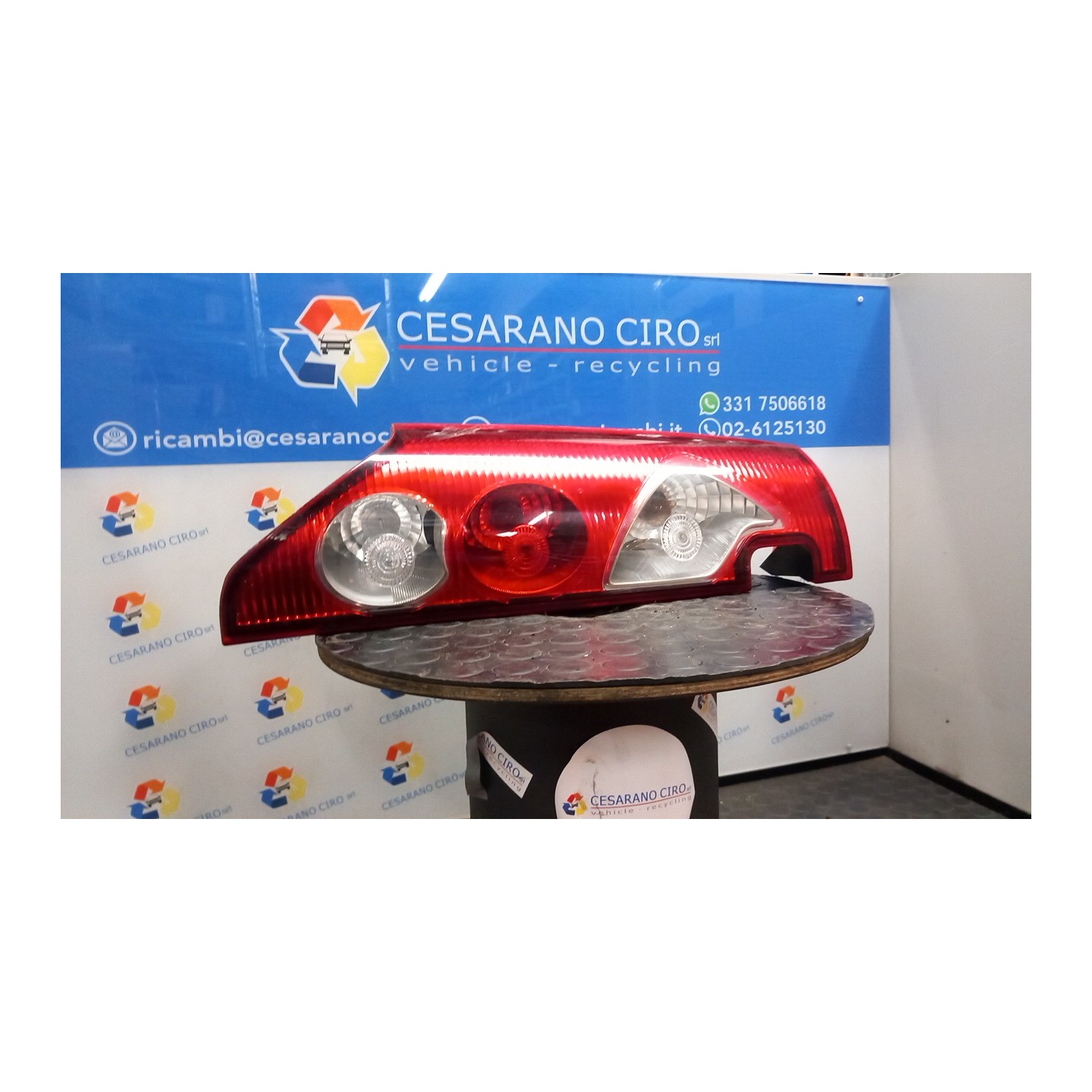 FANALE POST. PER PORTE BATTENTI SX. 067 RENAULT KANGOO (01/08-05/13) K4M K8 8200419949
