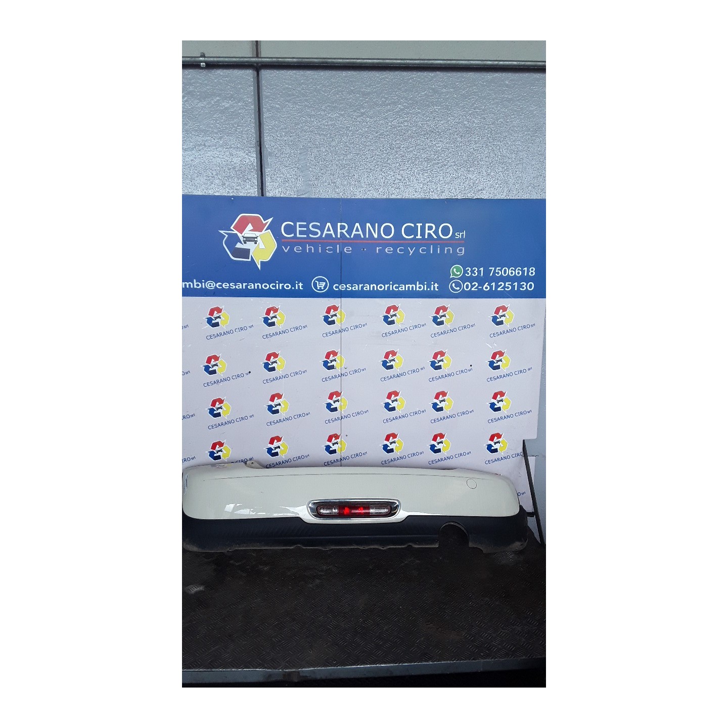 PARAURTI POST. 102 MINI MINI (R56 LCI) (08/10-06/14) N47C16A 51127264355