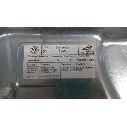 ALZACRISTALLO ELETTR. PORTA ANT. SX. 112 VOLKSWAGEN POLO (9N) (10/01-03/05) BBY 6Q4837461J