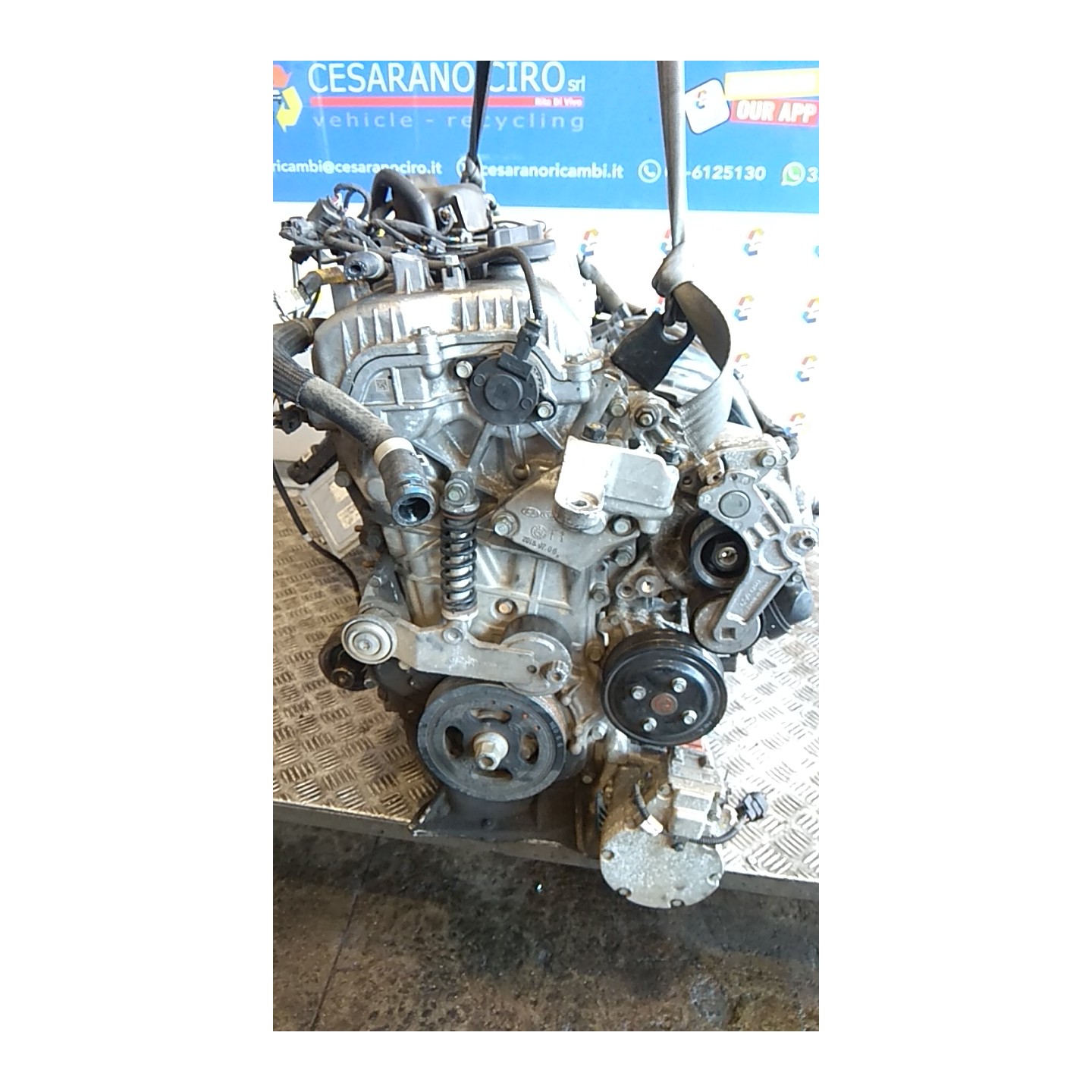 MOTORE SEMICOMPL. 080 KIA NIRO HEV (09/16-04/21) G4LE 109T103S00