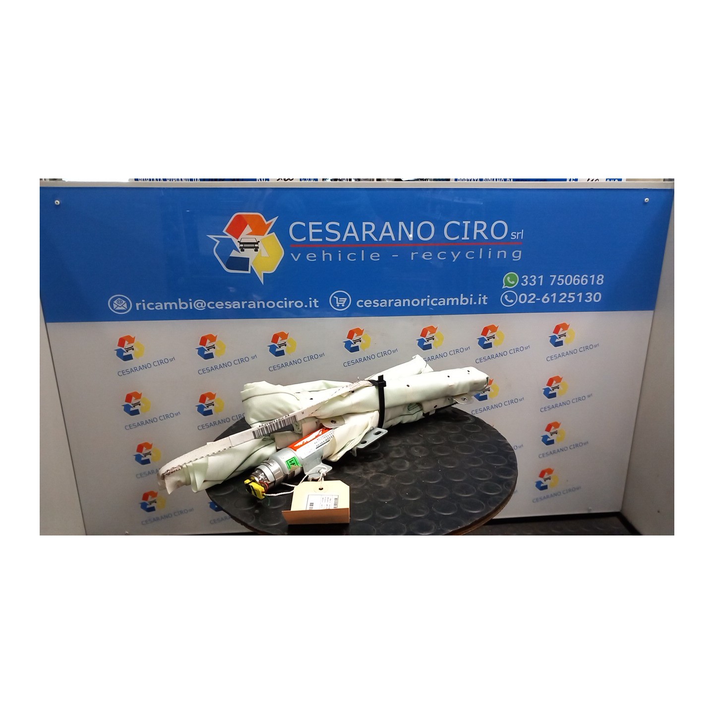 DISPOSITIVO AIRBAG A TENDINA DX. 160 NISSAN MICRA (K13K) (09/10-) HR12 K85P01HA0A