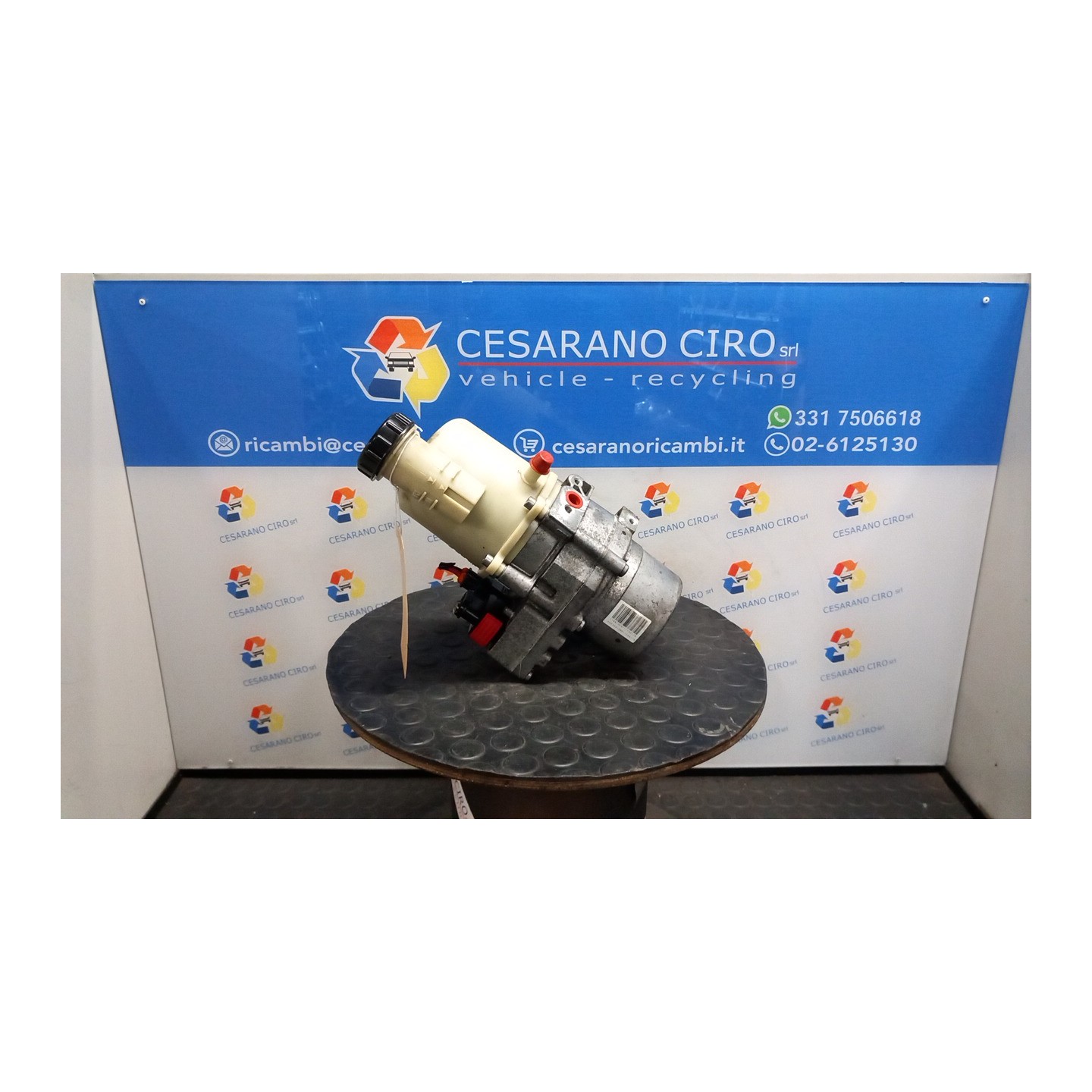 POMPA SERVOSTERZO C/SERBATOIO 120 DACIA SANDERO (07/08-04/13) K9KK7 6001550659
