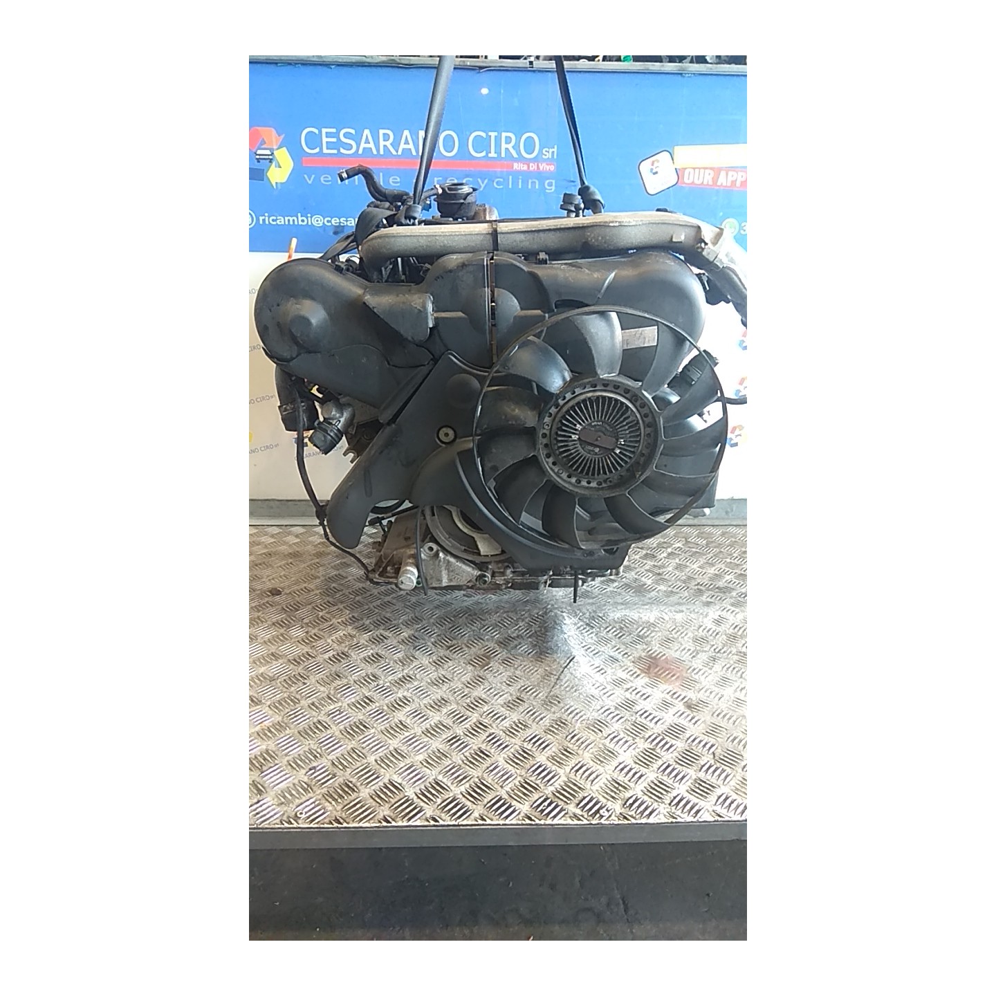MOTORE SEMICOMPL. ROTAZ. 030 AUDI A6 (4B) (05/01-01/05) BAU 059100098DX