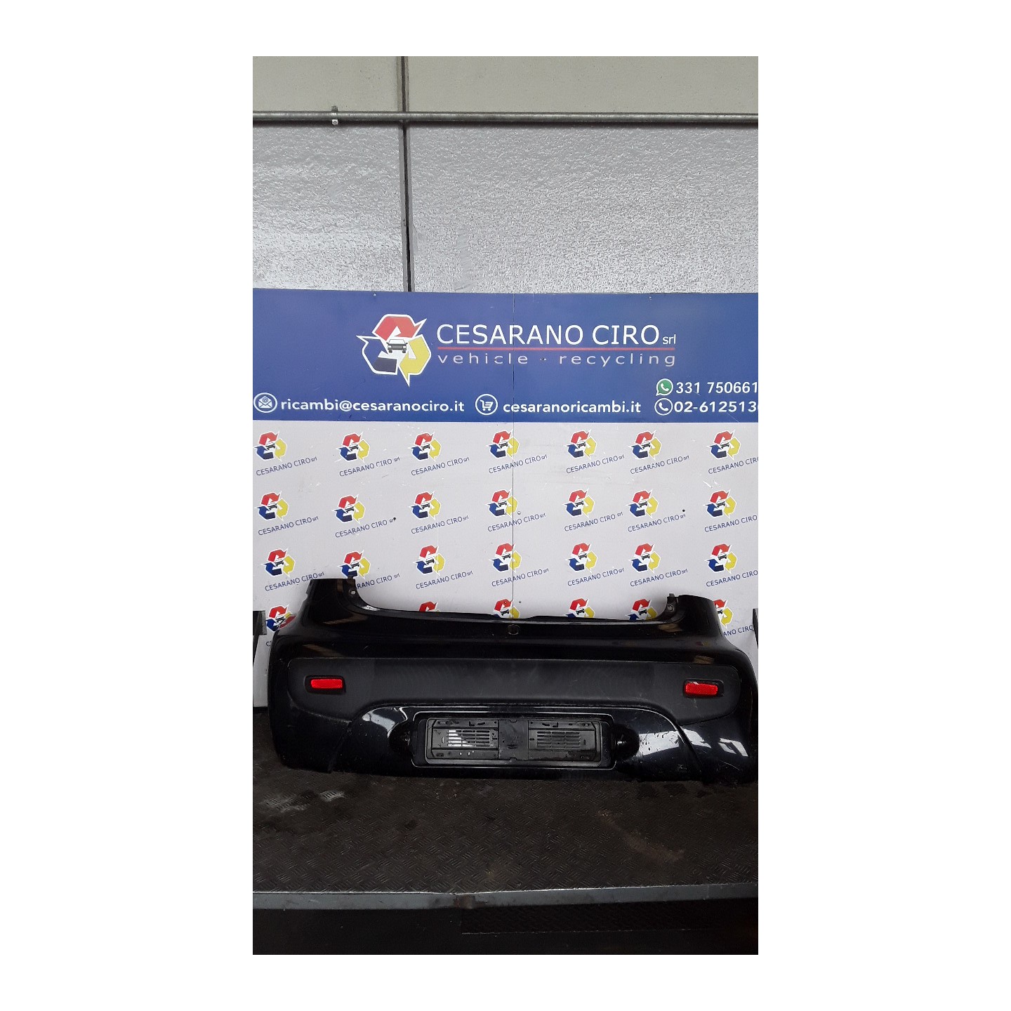 PARAURTI POST. 039 PEUGEOT 107 (06/05-) 1KR 7410Y8