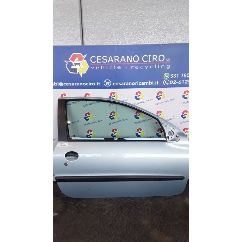 PORTA ANT. DX. 087 PEUGEOT 206 (09/98-06/09) 8HX 9004K6