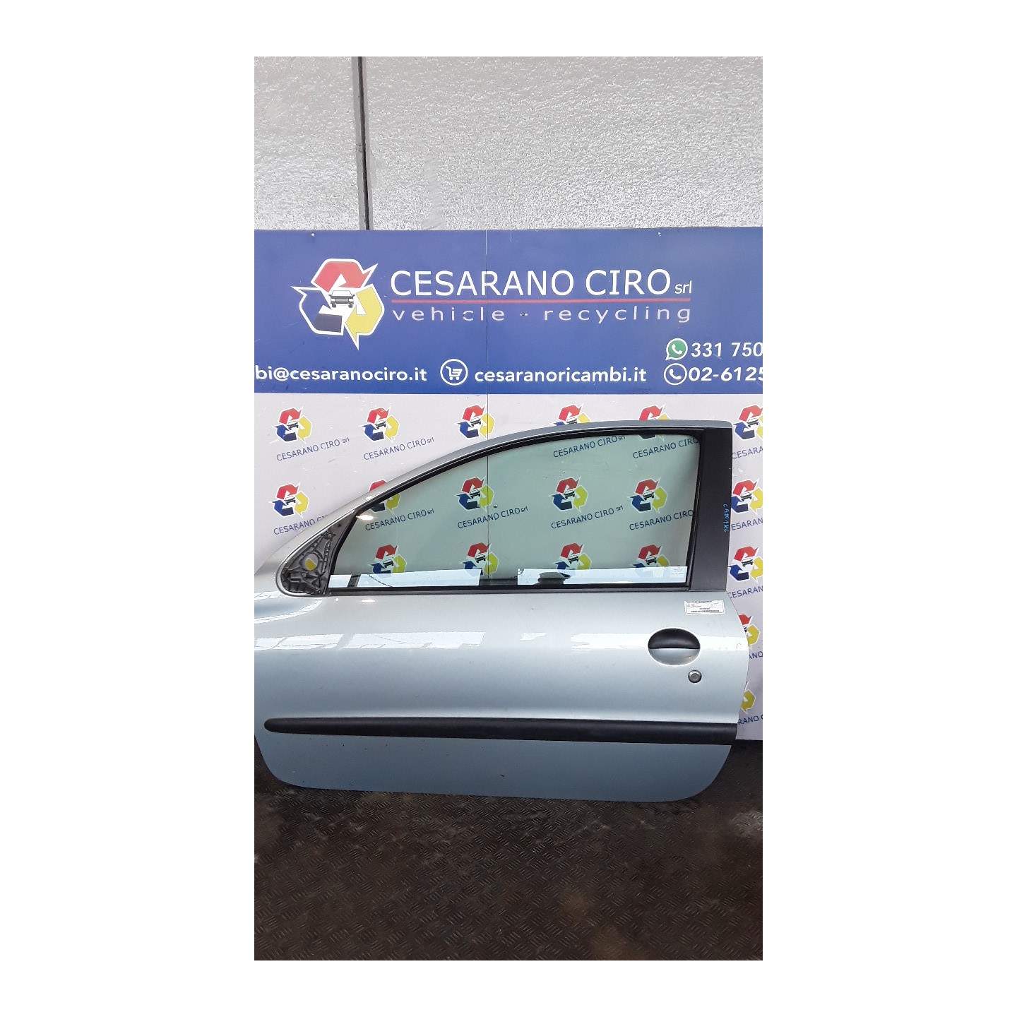 PORTA ANT. SX. 088 PEUGEOT 206 (09/98-06/09) 8HX 9002K6