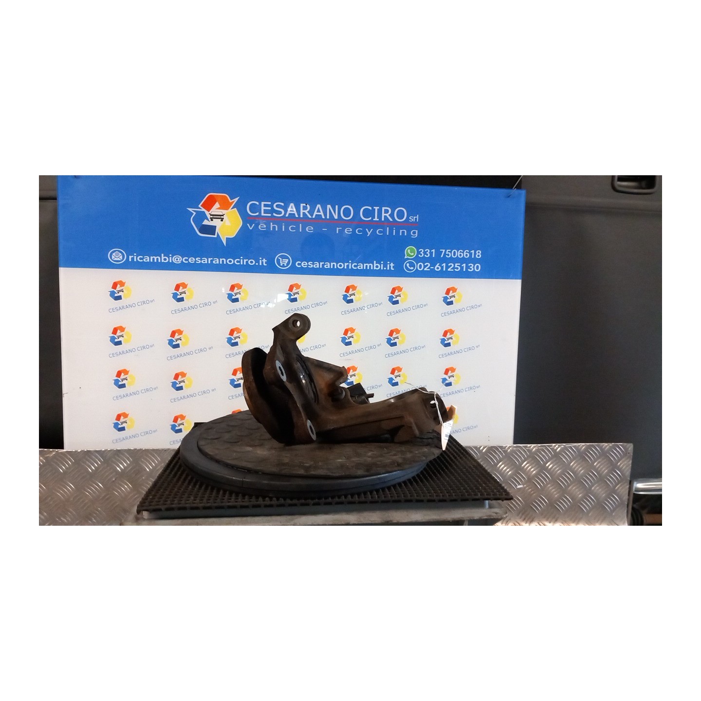 MONTANTE SOSP. ANT. C/MOZZO/CUSCINETTO SX. 093 PEUGEOT 206 (09/98-06/09) 8HX 364675