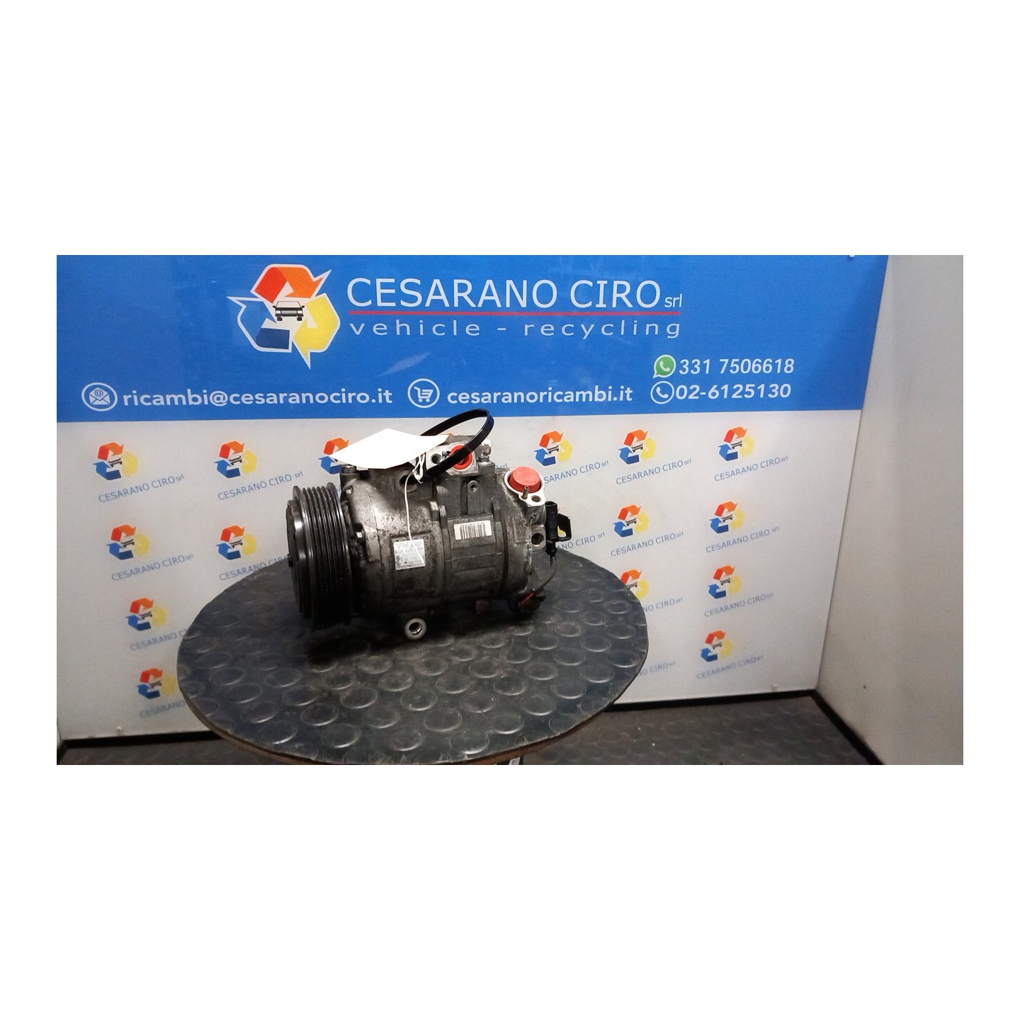 COMPRESSORE A/C 100 VOLKSWAGEN POLO (6R) (05/09-10/14) CMA 6Q0820808F