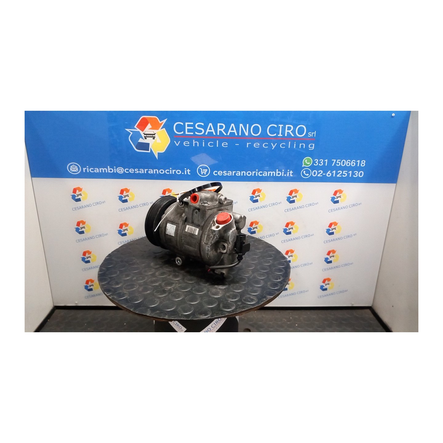 COMPRESSORE A/C 100 VOLKSWAGEN POLO (6R) (05/09-10/14) CMA 6Q0820808F