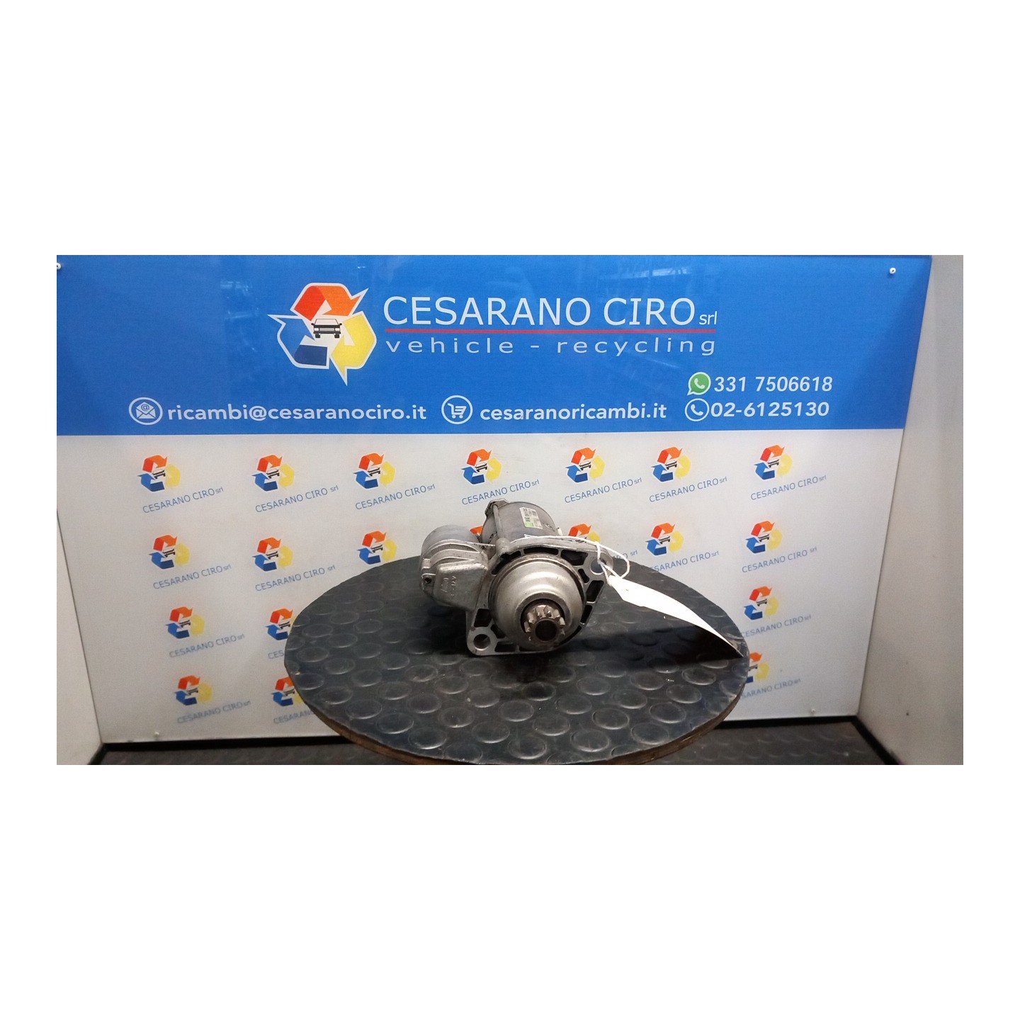 MOTORINO AVVIAMENTO VALEO ROTAZ. 103 AUDI A6 (4B) (05/01-01/05) AVF 068911024LX