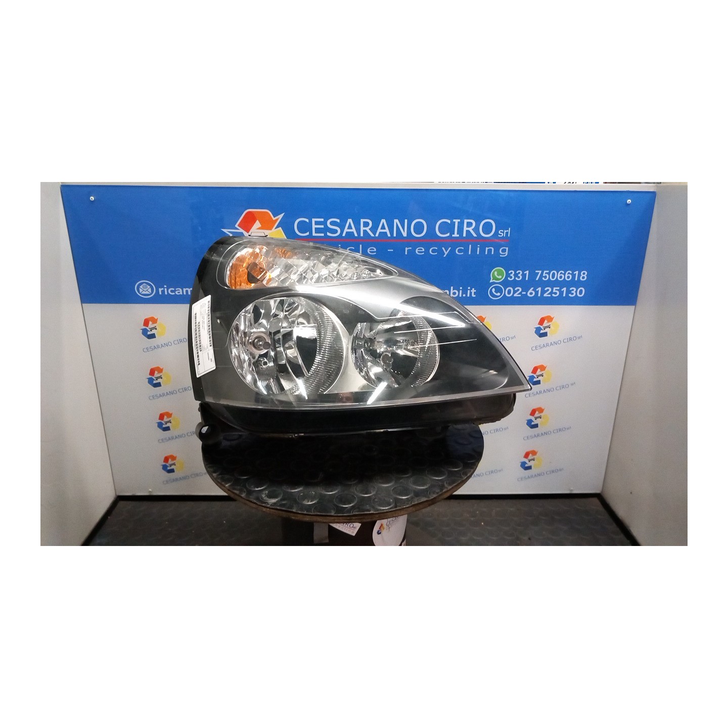 PROIETTORE XENO DX. 029 RENAULT CLIO 2A SERIE (05/01-11/10) D4FB7 7701054071