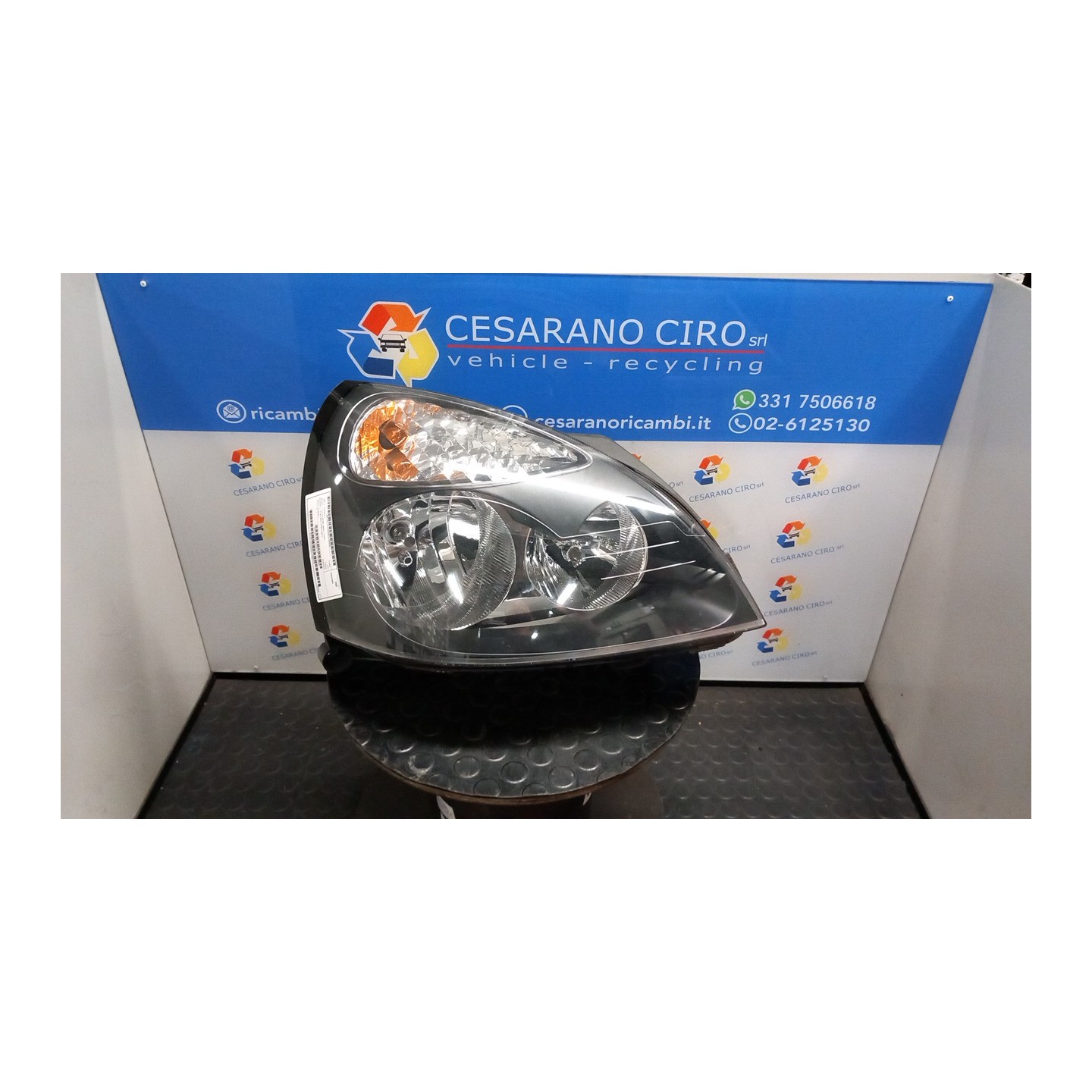 PROIETTORE XENO DX. 029 RENAULT CLIO 2A SERIE (05/01-11/10) D4FB7 7701054071