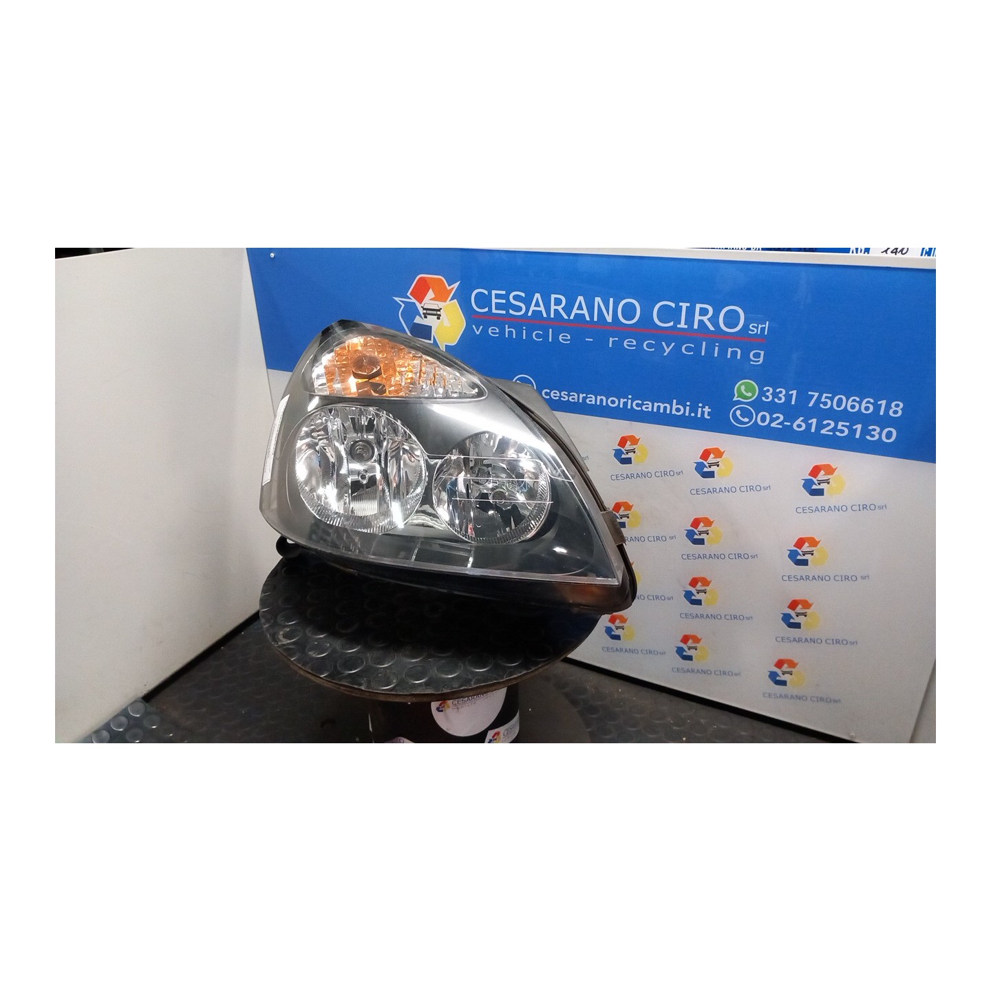 PROIETTORE XENO DX. 029 RENAULT CLIO 2A SERIE (05/01-11/10) D4FB7 7701054071