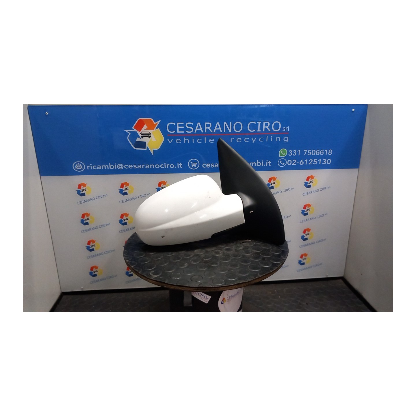RETROVISORE EST. REGOLAZ. ELETTR. TERMICO DX. 039 CHEVROLET (DAEWOO) AVEO (T250) (06/08-11/12) B12D1 96406185