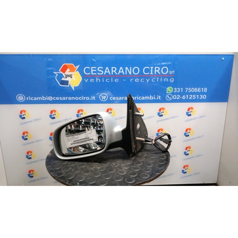 RETROVISORE EST. REGOLAZ. ELETTR. SX. 050 VOLKSWAGEN POLO 3A SERIE (11/94-09/01) AUD 6N1857507AGRU