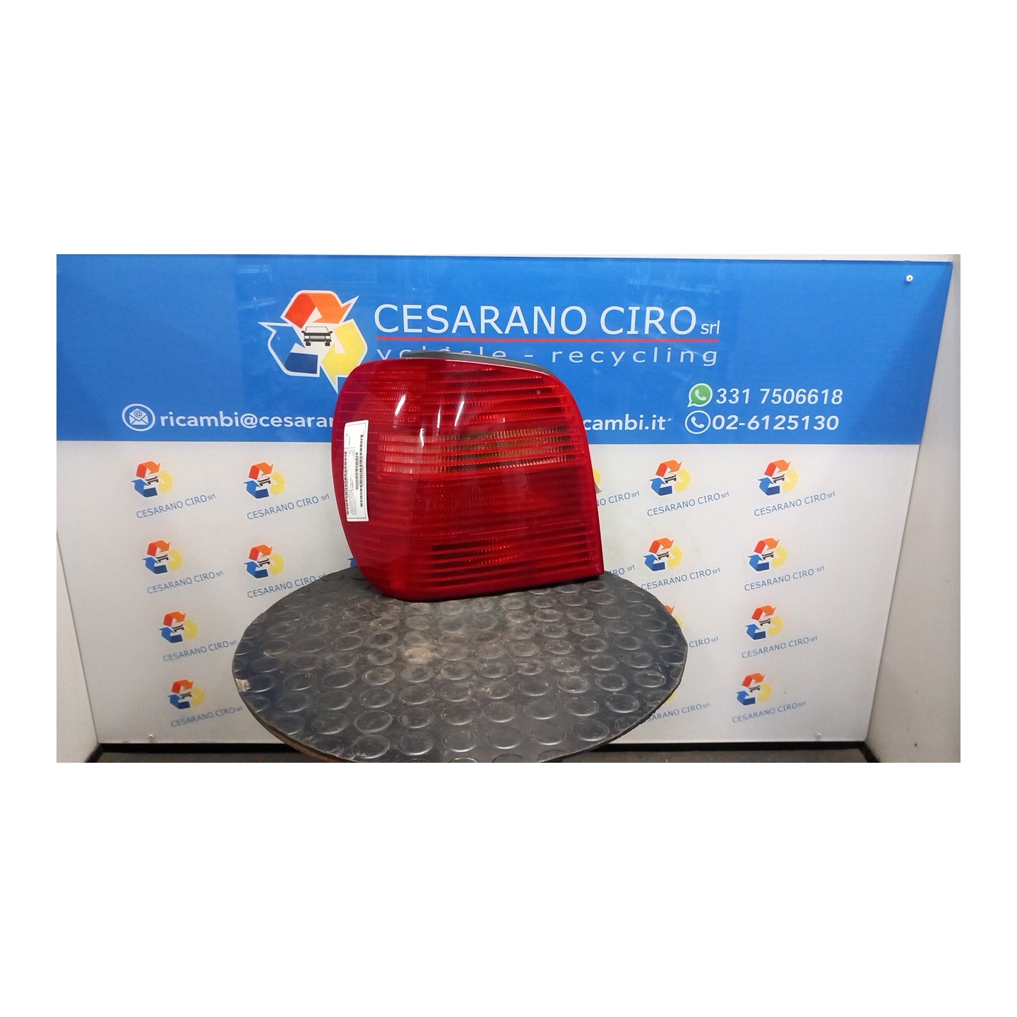 FANALE POST. SX. 051 VOLKSWAGEN POLO 3A SERIE (11/94-09/01) AUD 6N0945095