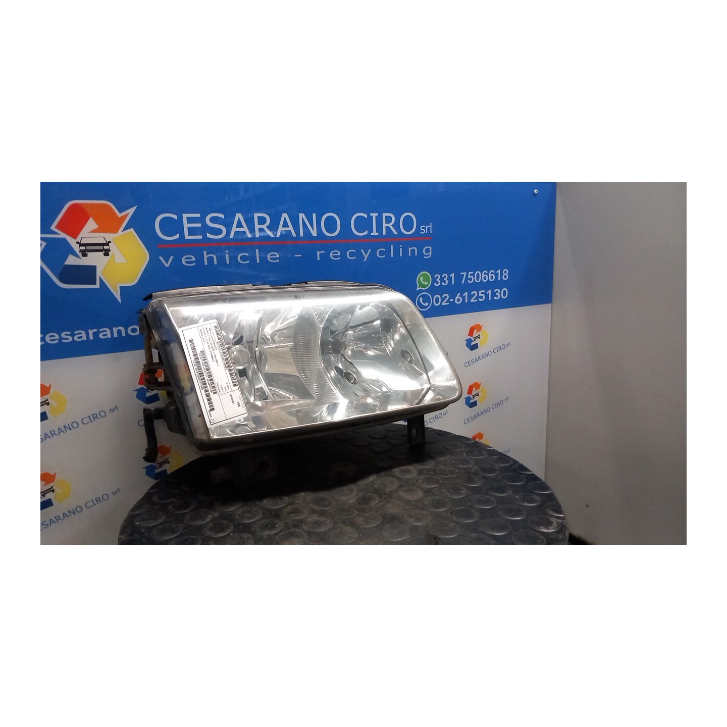 PROIETTORE VALEO DX. 052 VOLKSWAGEN POLO 3A SERIE (11/94-09/01) AUD 6N1941018AB