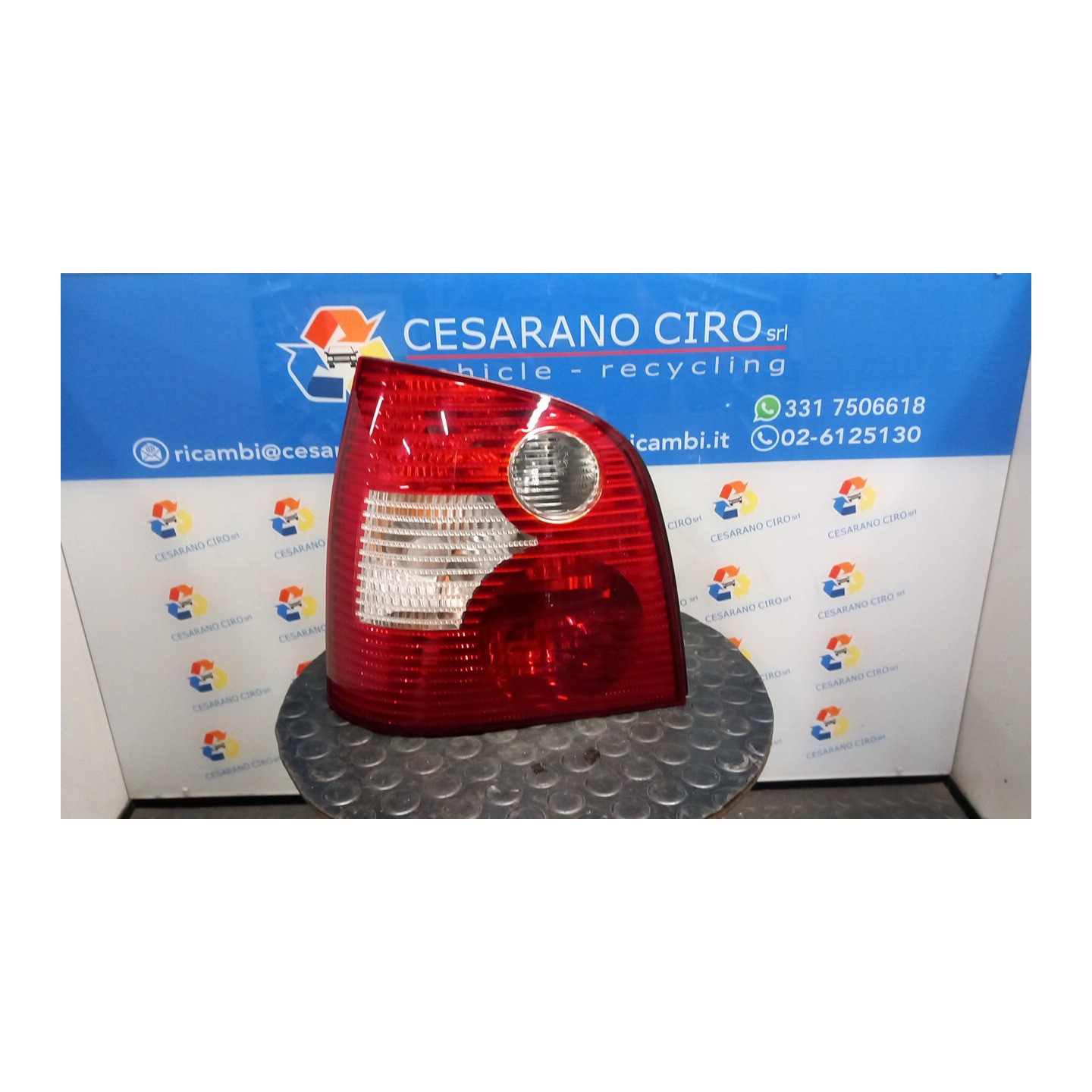 FANALE POST. SX. 058 VOLKSWAGEN POLO (9N) (10/01-03/05) BKY 6Q6945095Q