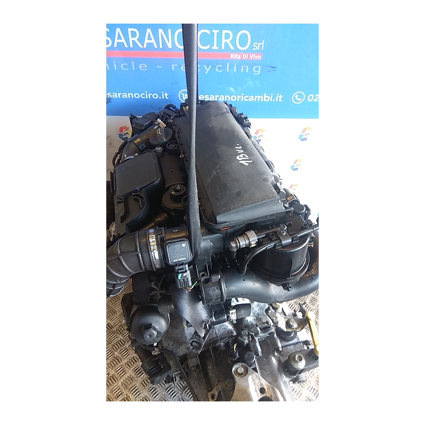 MOTORE SEMICOMPL. 079 PEUGEOT 207 (04/06-06/09) 8HZ 135FZ