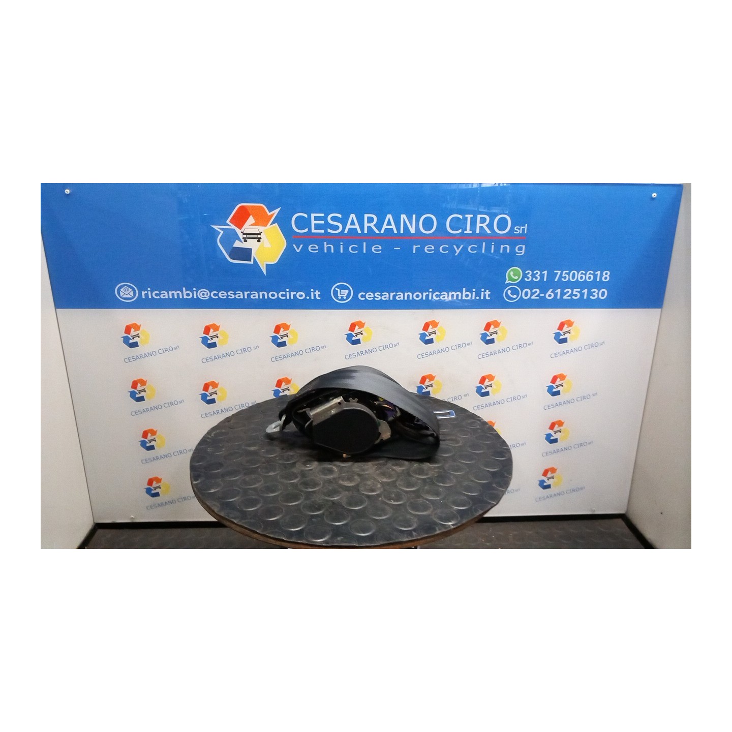 CINTURA DI SICUREZZA ANT. SX. 081 SEAT ALTEA (5P) (03/04-) BSE 5P0857705BRAA