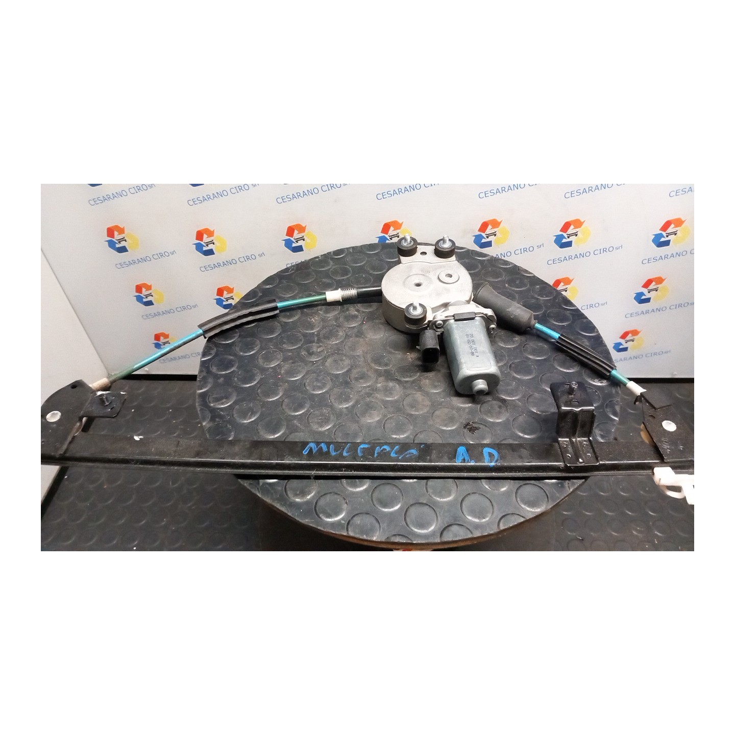 ALZACRISTALLO ELETTR. PORTA ANT. DX. 086 FIAT MULTIPLA (1F) (05/04-04/12) 186A8000 46510629