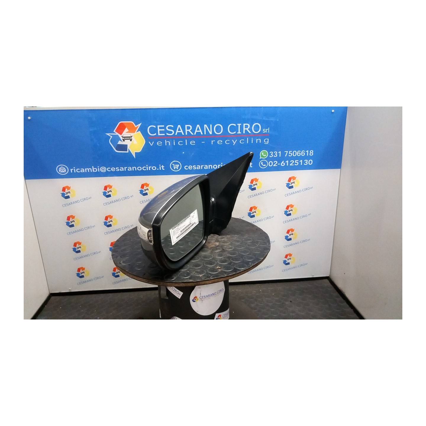 RETROVISORE EST. REGOLAZ. ELETTR. SX. 101 HYUNDAI IX35 (02/10-12/15) D4FD 876102Y000