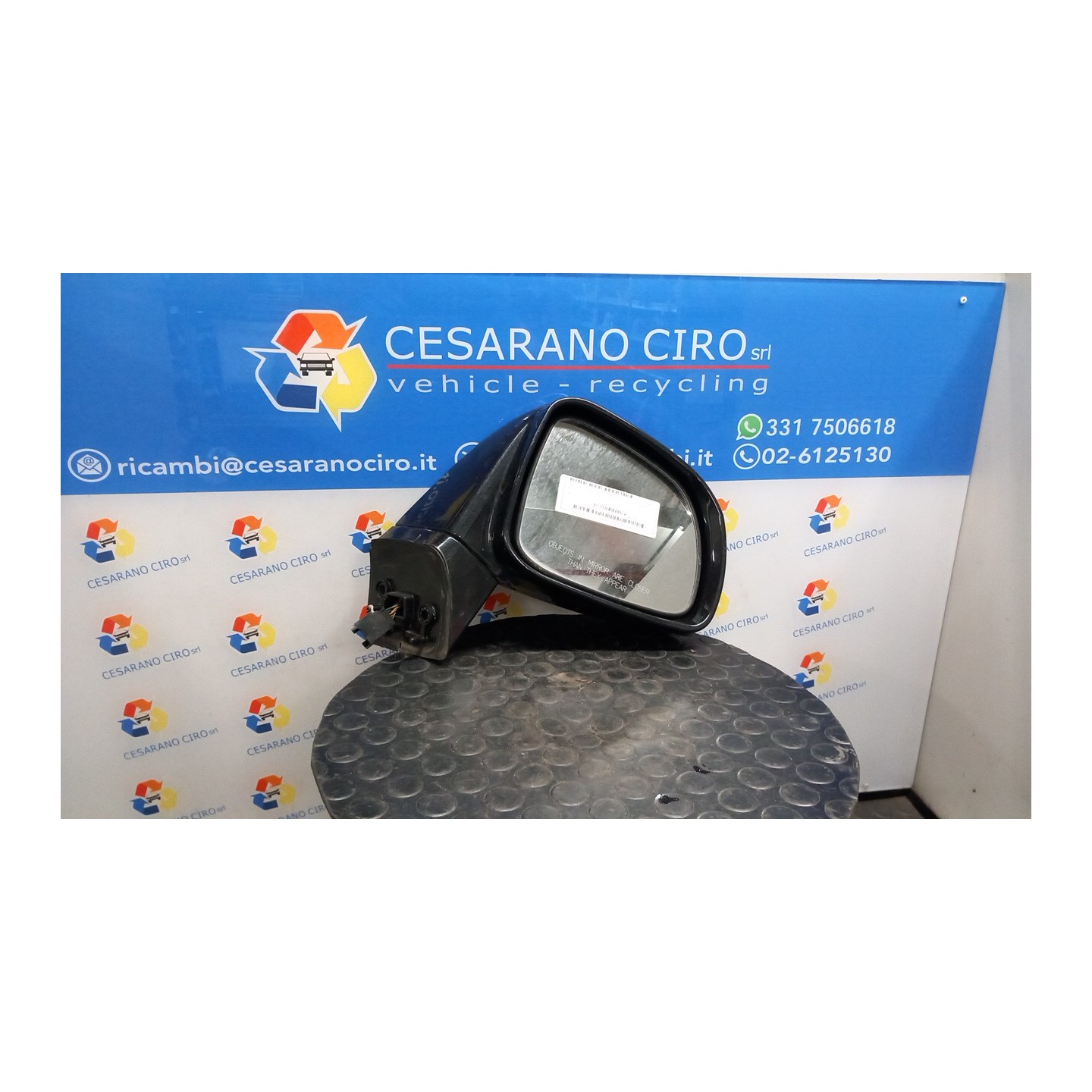 RETROVISORE EST. REGOLAZ. ELETTR. DX. 106 CHEVROLET (DAEWOO) CAPTIVA (C100) (07/06-03/11) Z20S 96818106