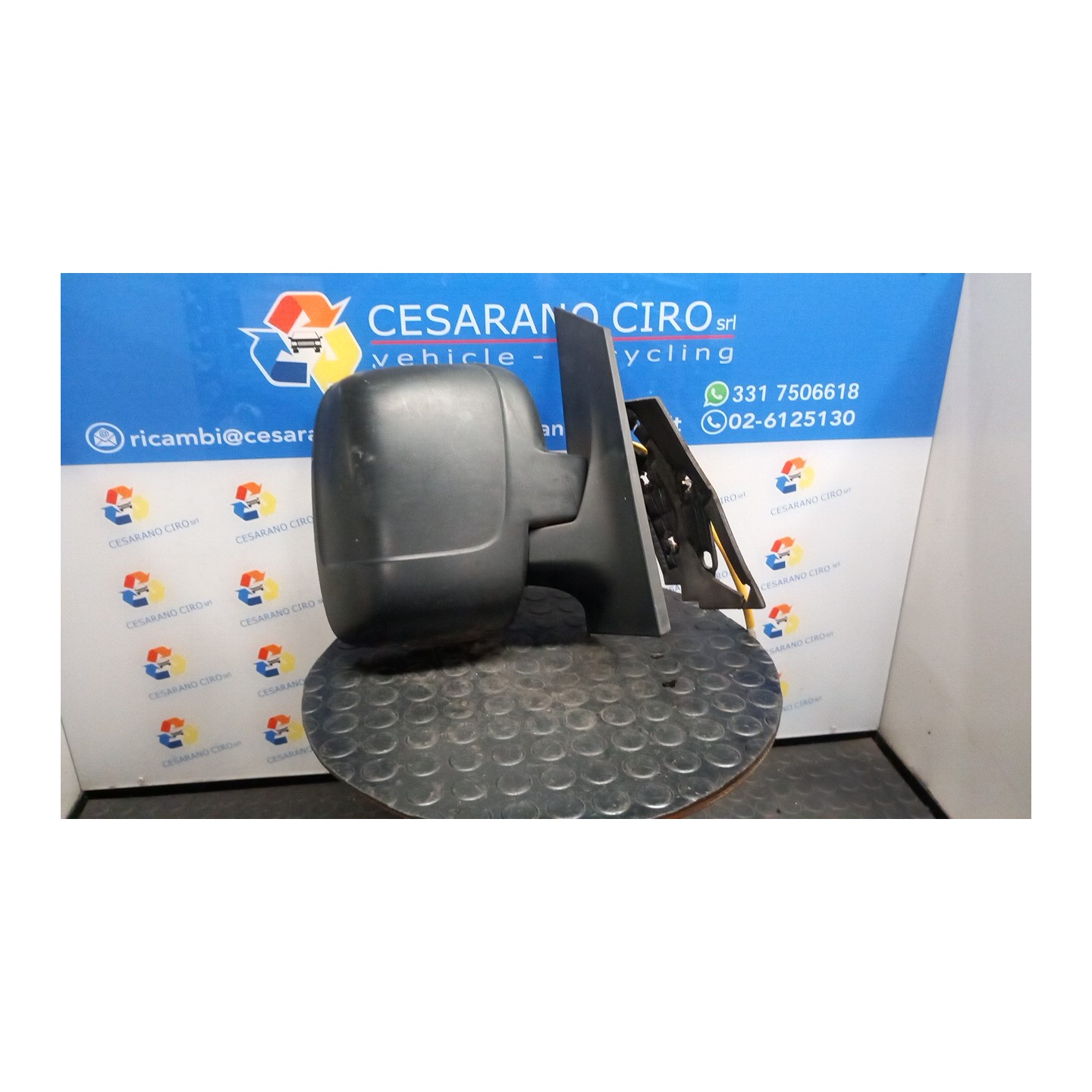 RETROVISORE EST. REGOLAZ. ELETTR. RISCALDATO/DOPPIO VETRO DX. 114 PEUGEOT EXPERT FURGONE 3A SERIE (02/12 9H07 8153K7