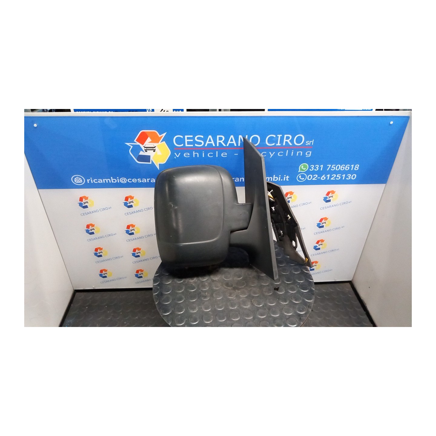 RETROVISORE EST. REGOLAZ. ELETTR. RISCALDATO/DOPPIO VETRO DX. 114 PEUGEOT EXPERT FURGONE 3A SERIE (02/12 9H07 8153K7