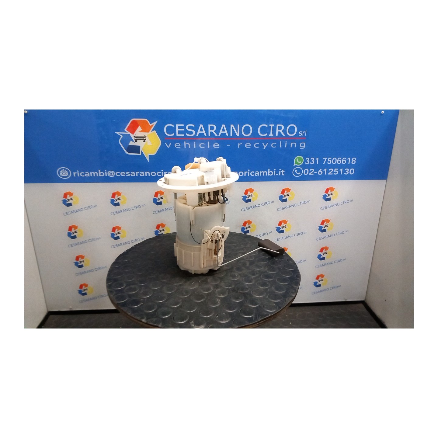 POMPA CARBURANTE C/TRASDUTTORE (GALLEGGIANTE) C/FILTRO CARBURANTE INT. 117 PEUGEOT 208 (01/12-11/15) HM01 9674466980