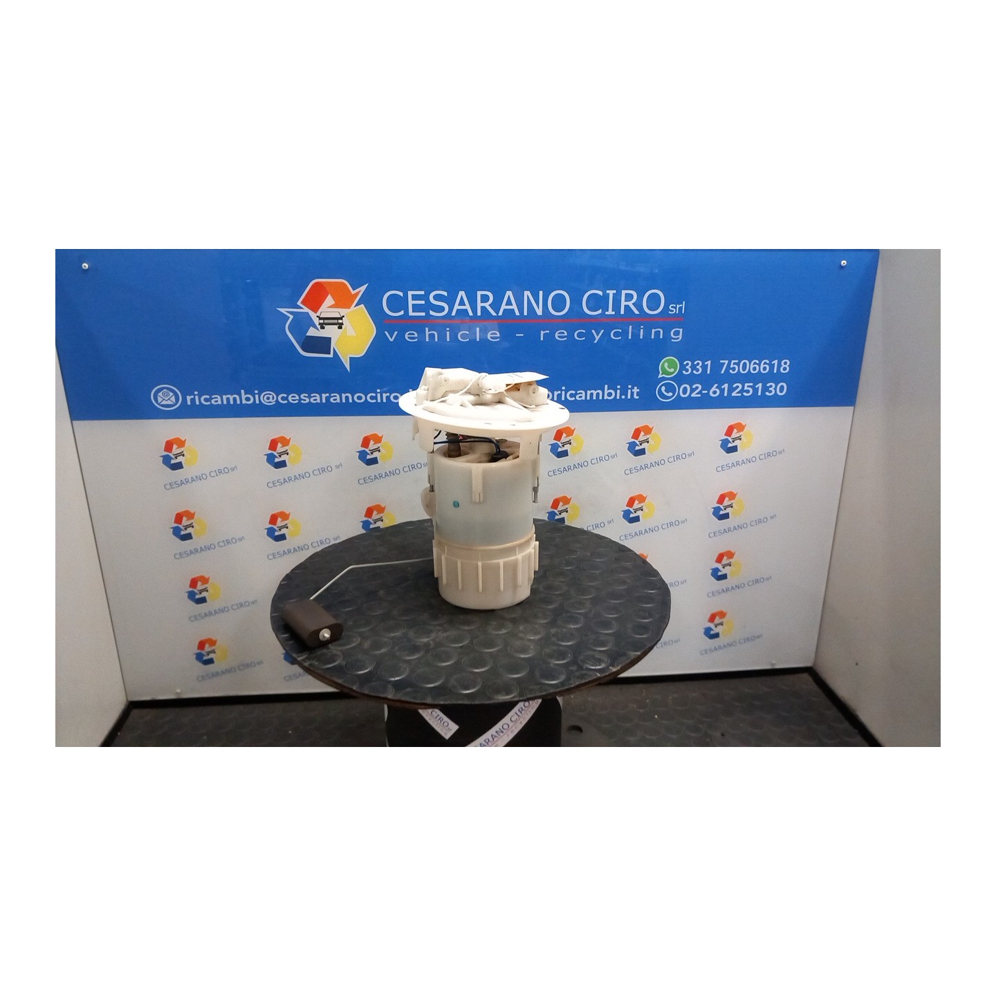 POMPA CARBURANTE C/TRASDUTTORE (GALLEGGIANTE) C/FILTRO CARBURANTE INT. 117 PEUGEOT 208 (01/12-11/15) HM01 9674466980