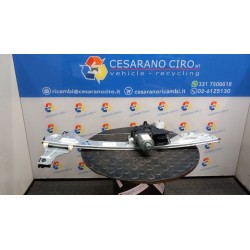ALZACRISTALLO ELETTR. PORTA ANT. C/MOTORINO SX. 119 PEUGEOT 208 (01/12-11/15) HM01 9673154480