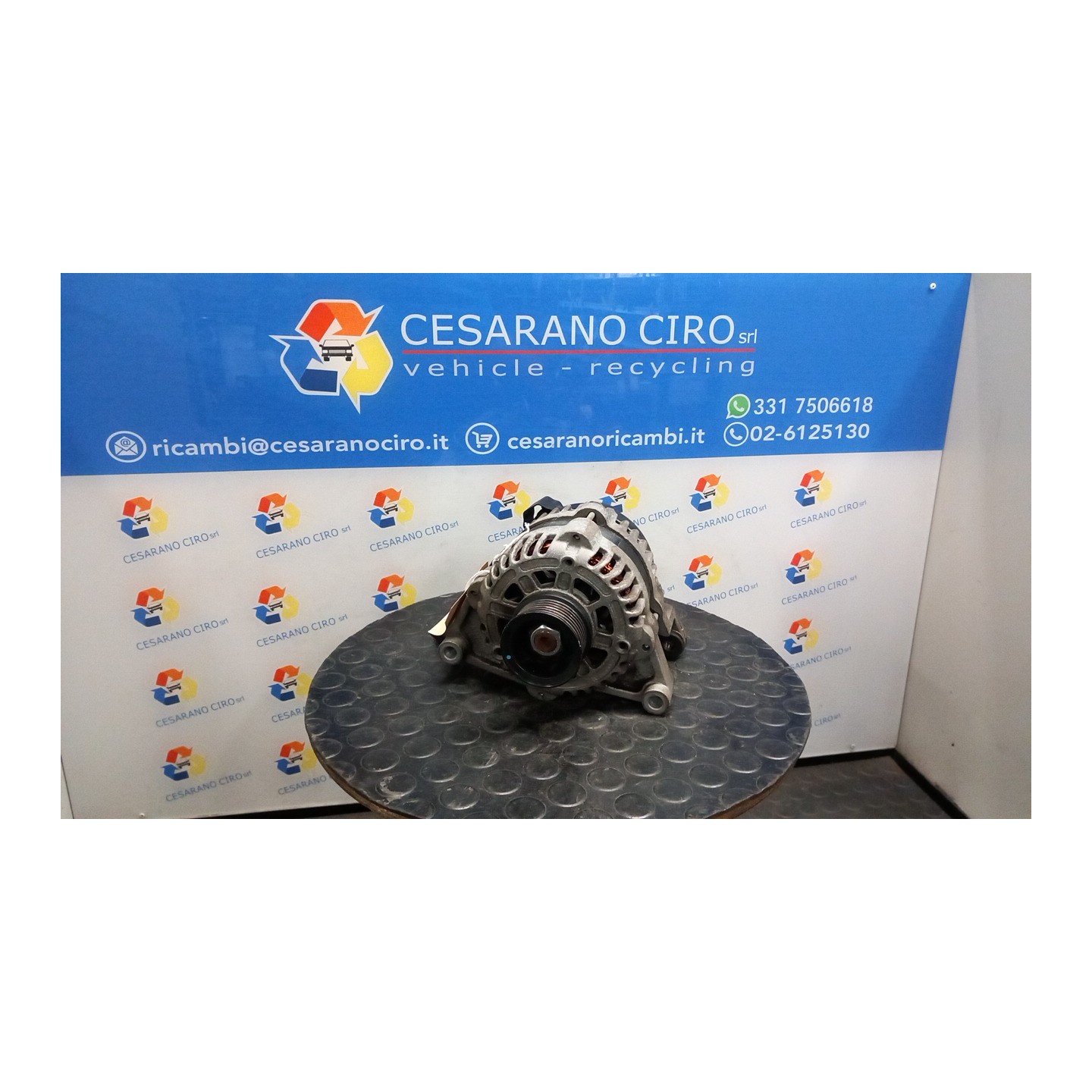 ALTERNATORE C/A/C 023 CHEVROLET (DAEWOO) AVEO (T300) (05/11-) A12XER 13579655