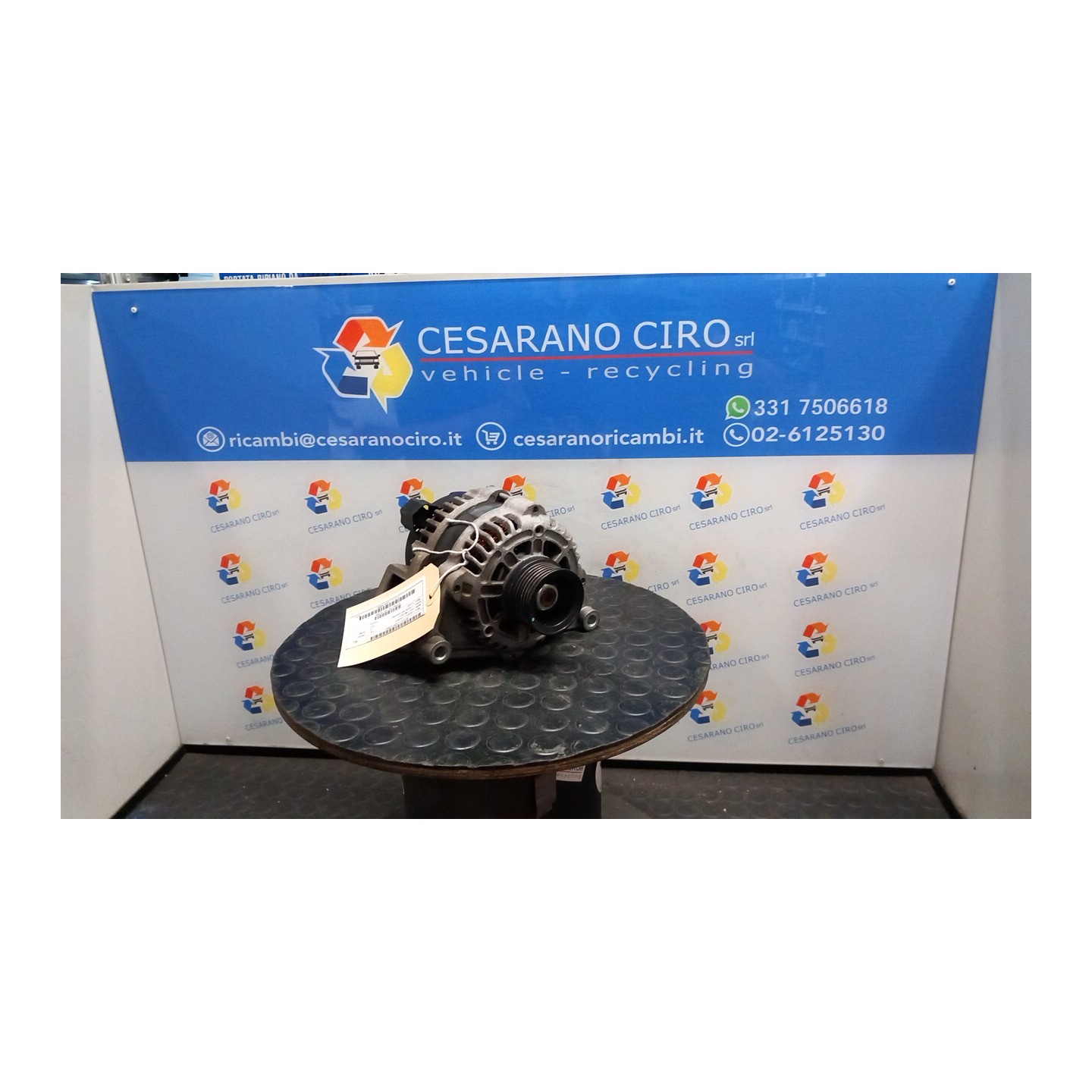 ALTERNATORE C/A/C 023 CHEVROLET (DAEWOO) AVEO (T300) (05/11-) A12XER 13579655