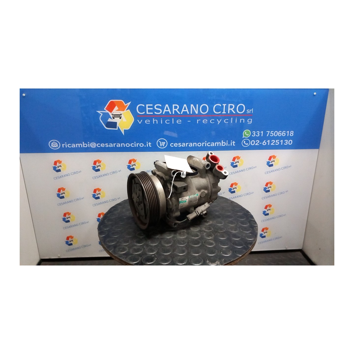 COMPRESSORE A/C 033 RENAULT KANGOO (01/08-05/13) K4M K8 8200953359