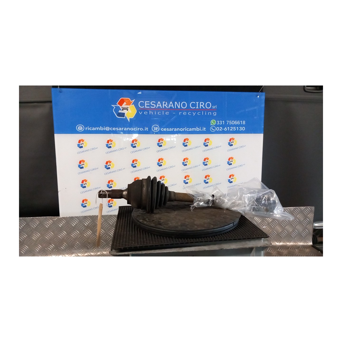 SEMIALBERO ANT. COMPL. DX. 056 CITROEN C3 PICASSO (02/09-02/18) HN01 9800387480